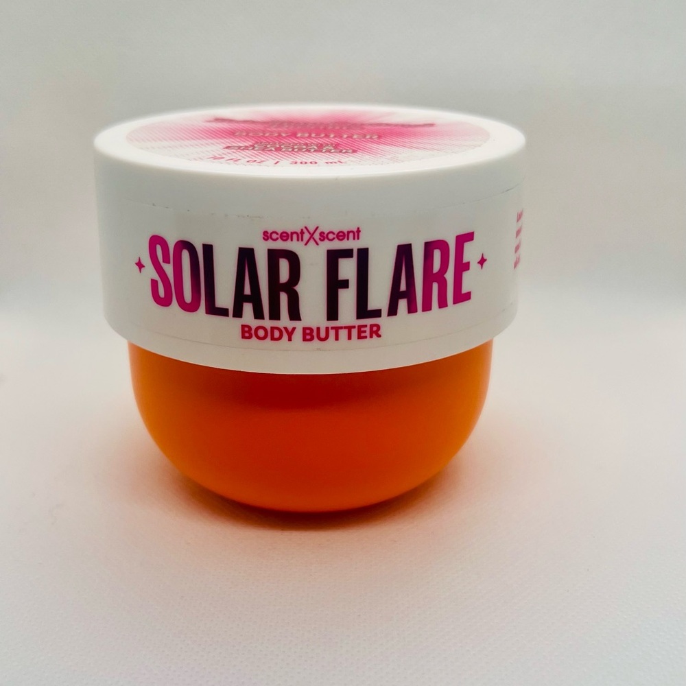scentXscent Solar Flare Body Butter Brazilian Caramel Dreams Large 10 Fl Oz. New